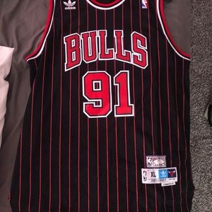 1996-97 Hardwood Classics Rodman Jersey